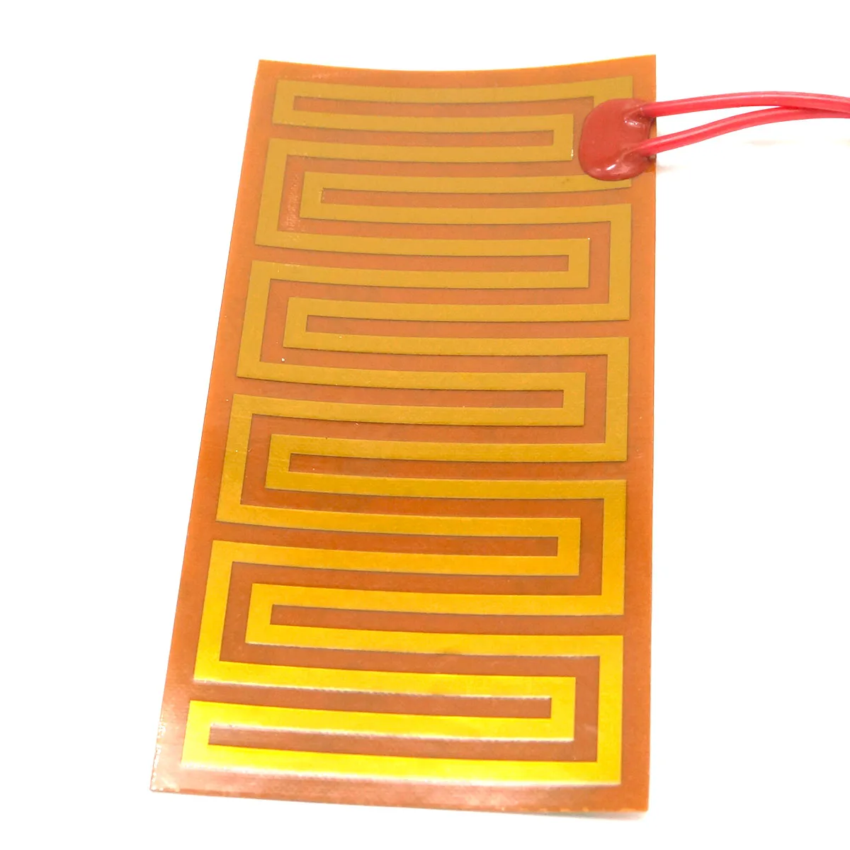 Any Sizes Custom 12V/24V DC  Flexiable Eeletric Polyimide Film Heater Heating Element for Electrical Wires Oil Tank 3D Print