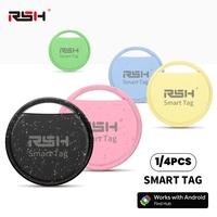 RSH GPS Tracker for Android Devices Tag Work With Google's Find Hub Locator Anti Lose Smart Tag for Samsung Xiaomi Huawei Pixel