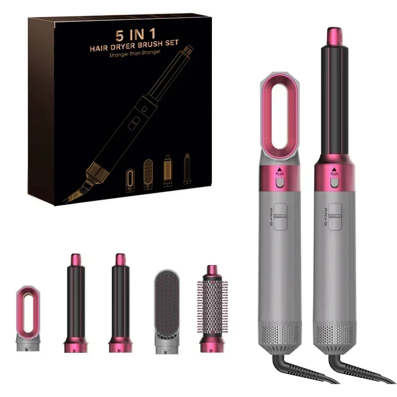 Professionele 5 in 1 Föhn Heteluchtkam Curler Voor Dyson Airwrap Föhn Styling Tool Stijltang Kappers tool