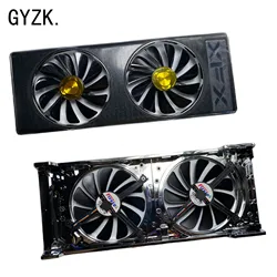 New For XFX Radeon RX5700XT 5700 8GB THICC II Ultra/DD Ultra Graphics Card Replacement Fan panel with fan