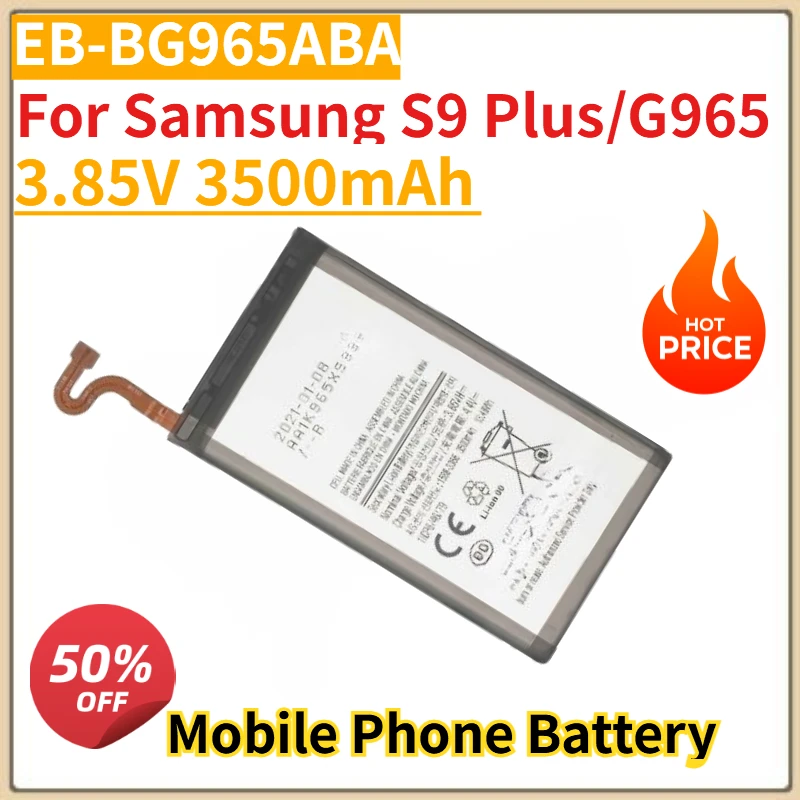 

Новая батарея для мобильного телефона EB-BA520ABE EB-BG965ABA 3.85V 3000/3500mAh для Samsung Galaxy A520/A5 2017 S9 Plus/G965