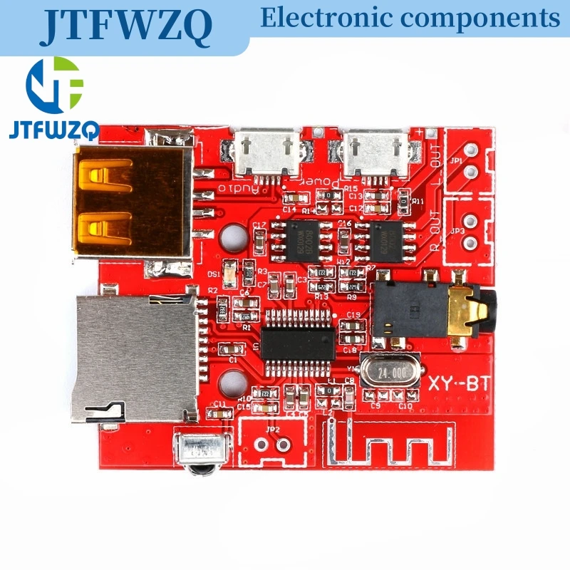 3 واط سيارة بلوتوث 4.1 MP3 WAV فك مجلس مكبر الصوت وحدة استقبال الصوت دعم USB/TF/U-DISK/IR التحكم عن بعد الأحمر #4