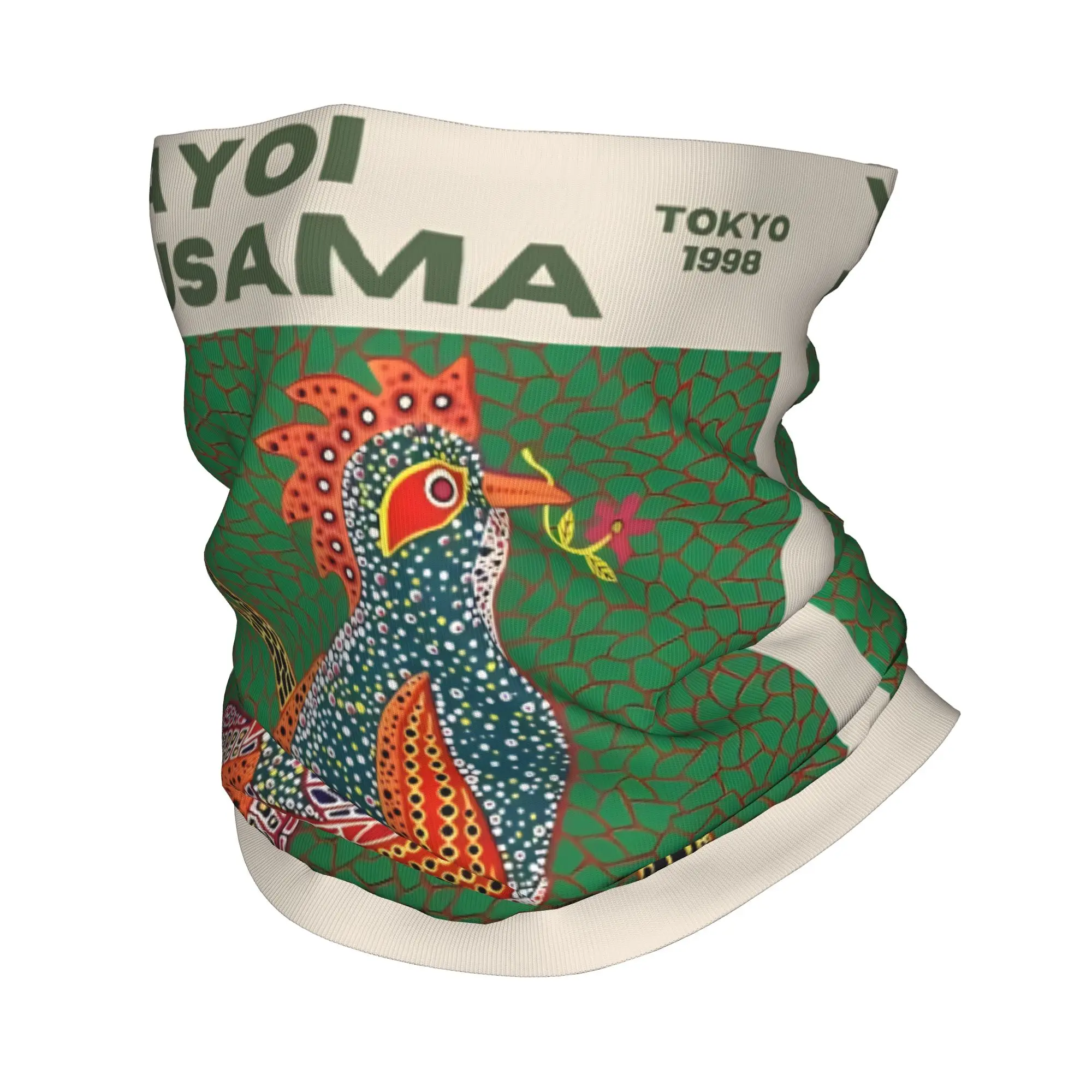 Yayoi Kusama Abstract Pumpkin Neck Gaiter Men Women UV Protection Winter  Bandana Scarf for Cycling