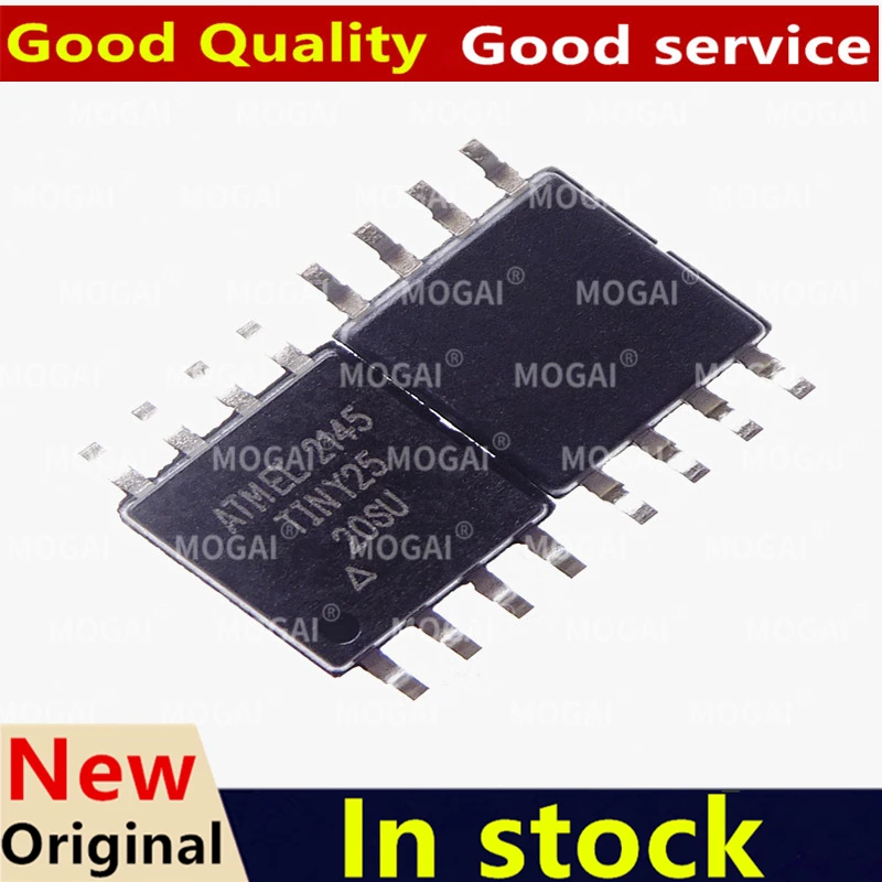 (1piece) 100% New ATTINY25-20SU ATTINY25V-10SU ATTINY25-20MU sop8 QFN Chips