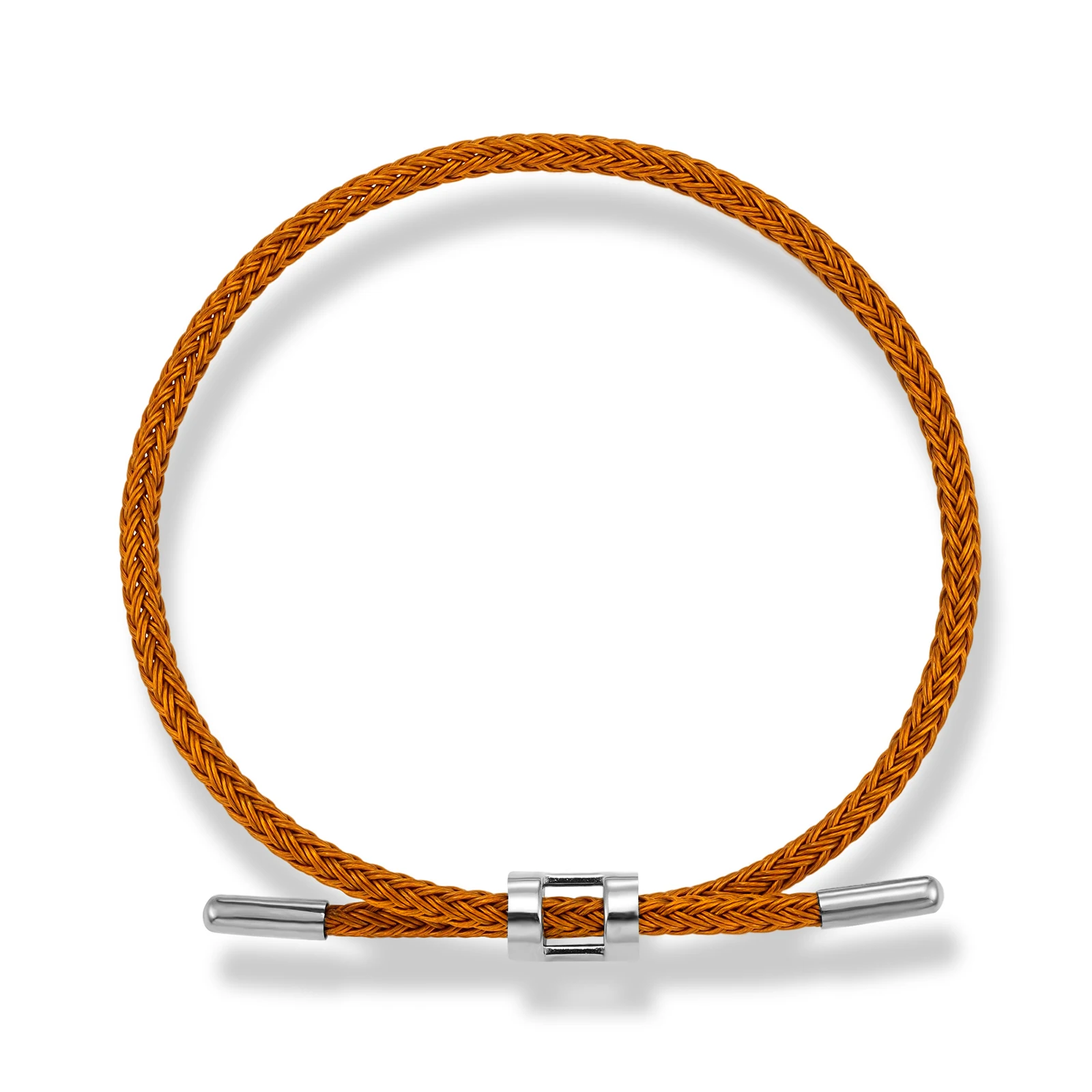 Luxuriöses Mehrfarbiges Handgefertigtes Armband für Damen und Herren Verstellbares Nicht-Verblassendes Edelstahl-Draht Wasserfestes Seil Paar-Schmuck Geschenk