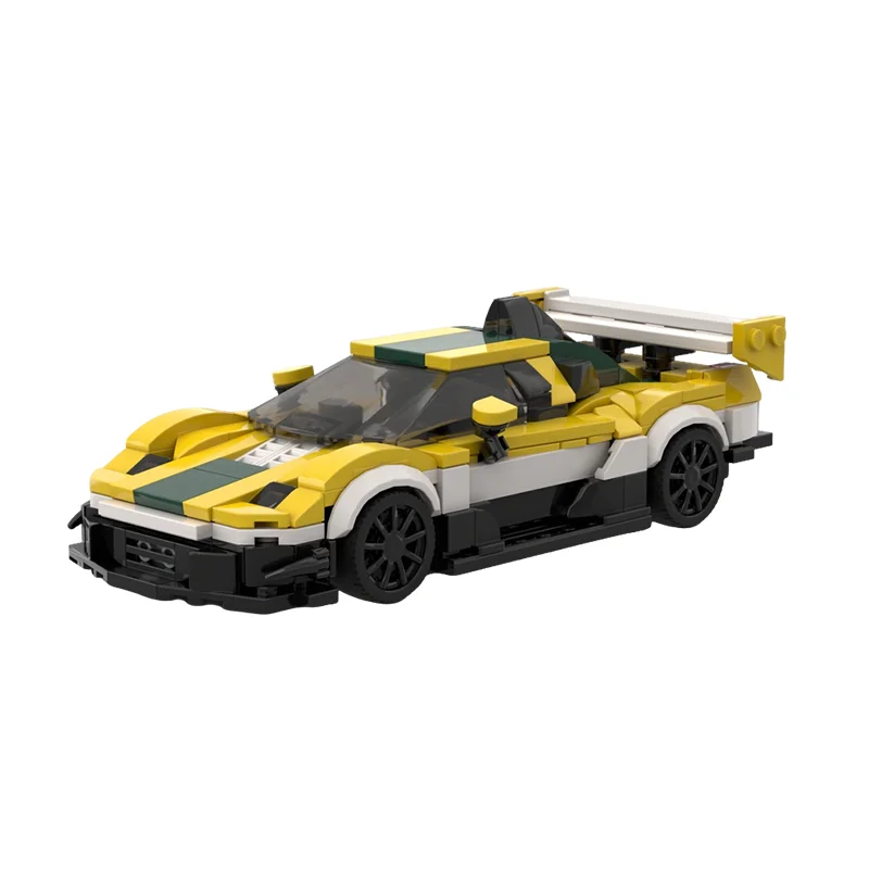 427 деталей MOC 03' Team Takata DOME Honda NSX JGTC GT500 City Champions Модель Конструктора Подарок на Рождество 3D-игрушка