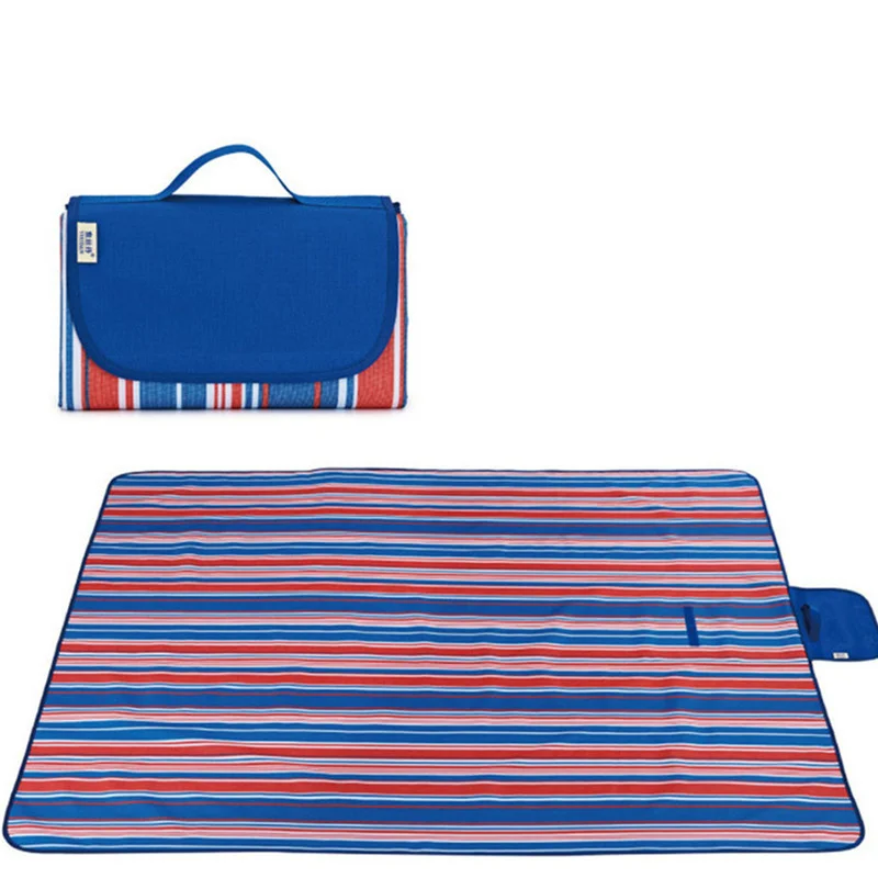 Waterproof Foldable Camping Mat Mattress 145x180/145x200/195x200cm Widen Picnic Mat Plaid Beach Blanket Baby Multiplayer Mat