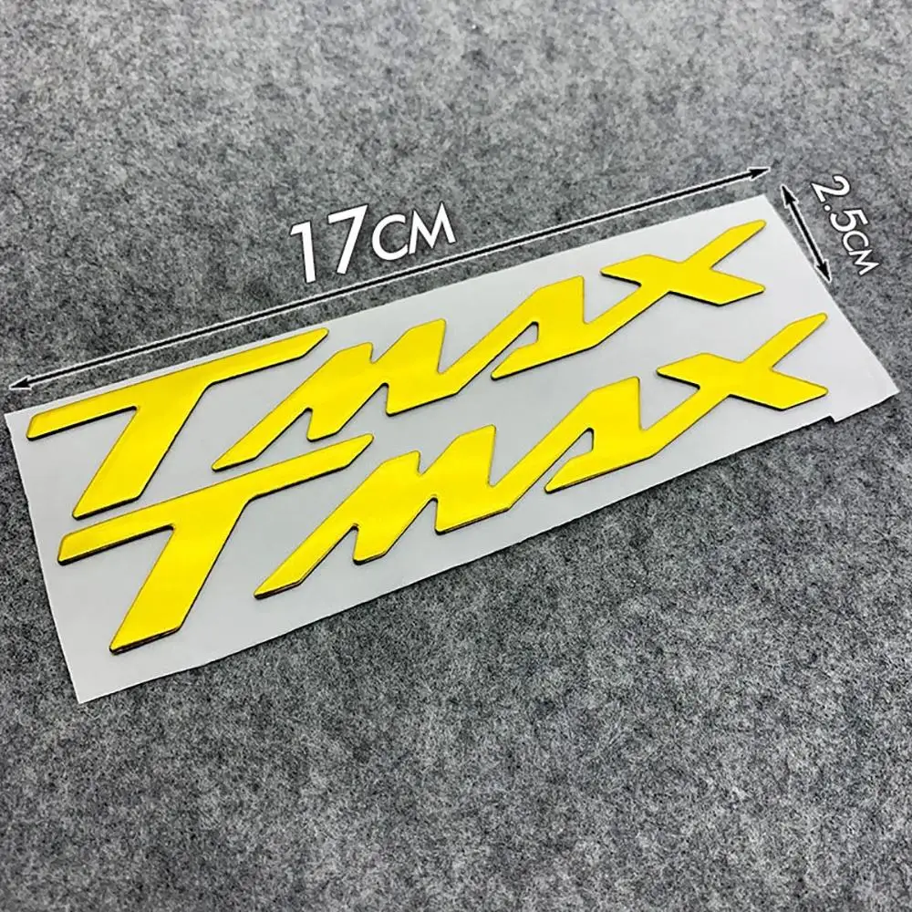 For YAMAHA T-MAX TMAX530 TMAX500 TMAX560 Motorcycle 1 Pair 3D Emblem Badge Decal Tank Wheel TMAX Sticker