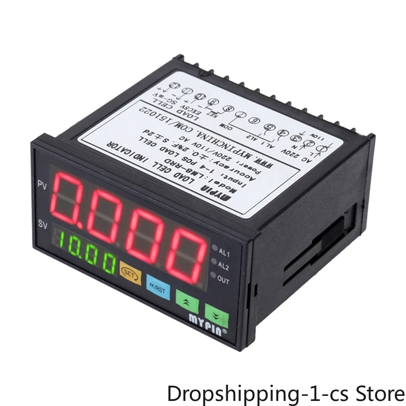 HOT SALE MYPIN Digital Weighing Controller Load-Cells Indicator 2 Relay Output 4 Digits