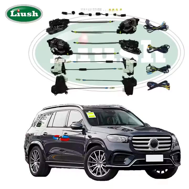 

Electric Power Lock Liush Automatic Suction Door System Retrofit Kits For Benz GLS Modification Car Door Magnet Soft Close
