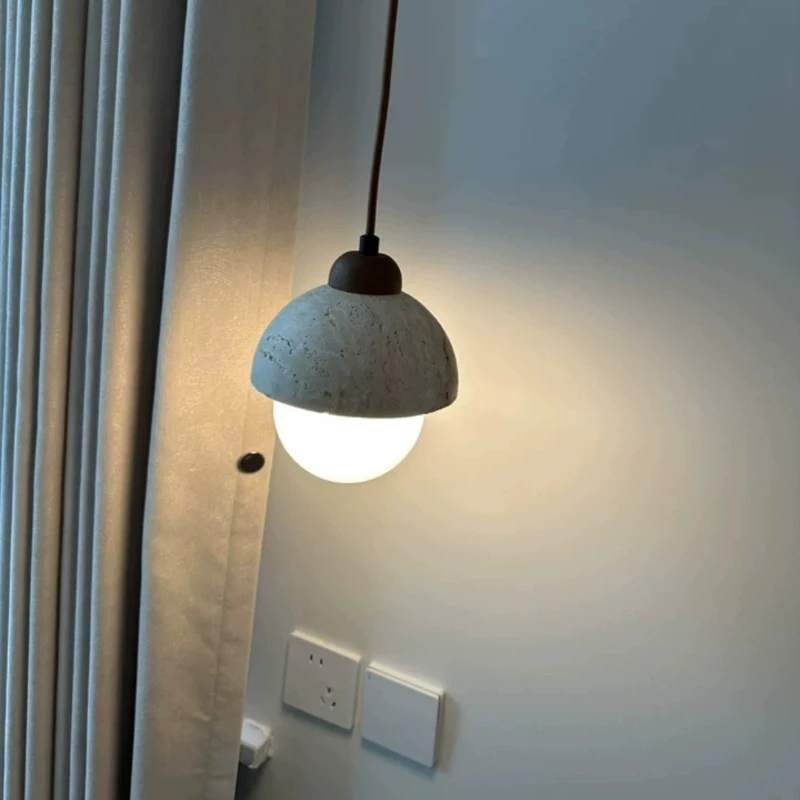 

Retro Wabi Sabi E27 Pendant Lamp For Dining Room Bedside Study Chandelier Indoor Home Decor Light Fixture Hanging Lamp Luster