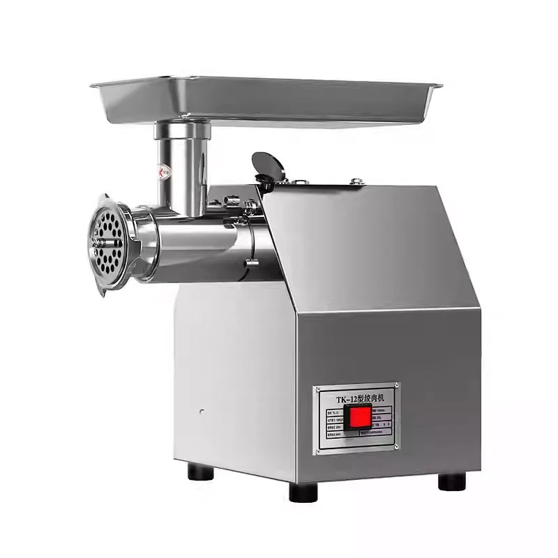 Electric Stainless Steel Meat Processing Machinery & Grinder-120KG/H High Capacity Commercial Motor
