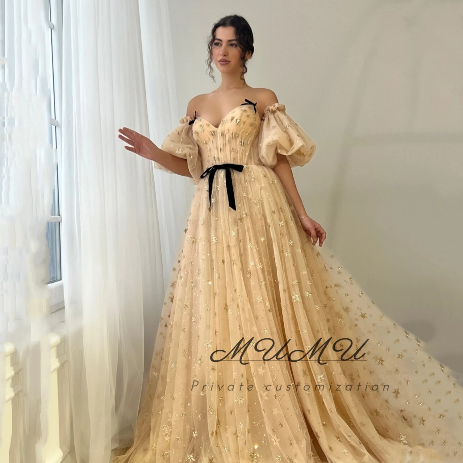 

MuMu Customized فساتين سهرة Elegant Party Dress for Special Occasions Luxury Women's Evening Dresses Plus Size Dress Prom Dress