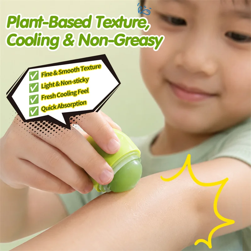 Cooling Soothing Balm Natural Herbal Mosquito Relief Balm Portable Anti ItchSoothing Ointment Plant Extract Bug Bite Itch Relief