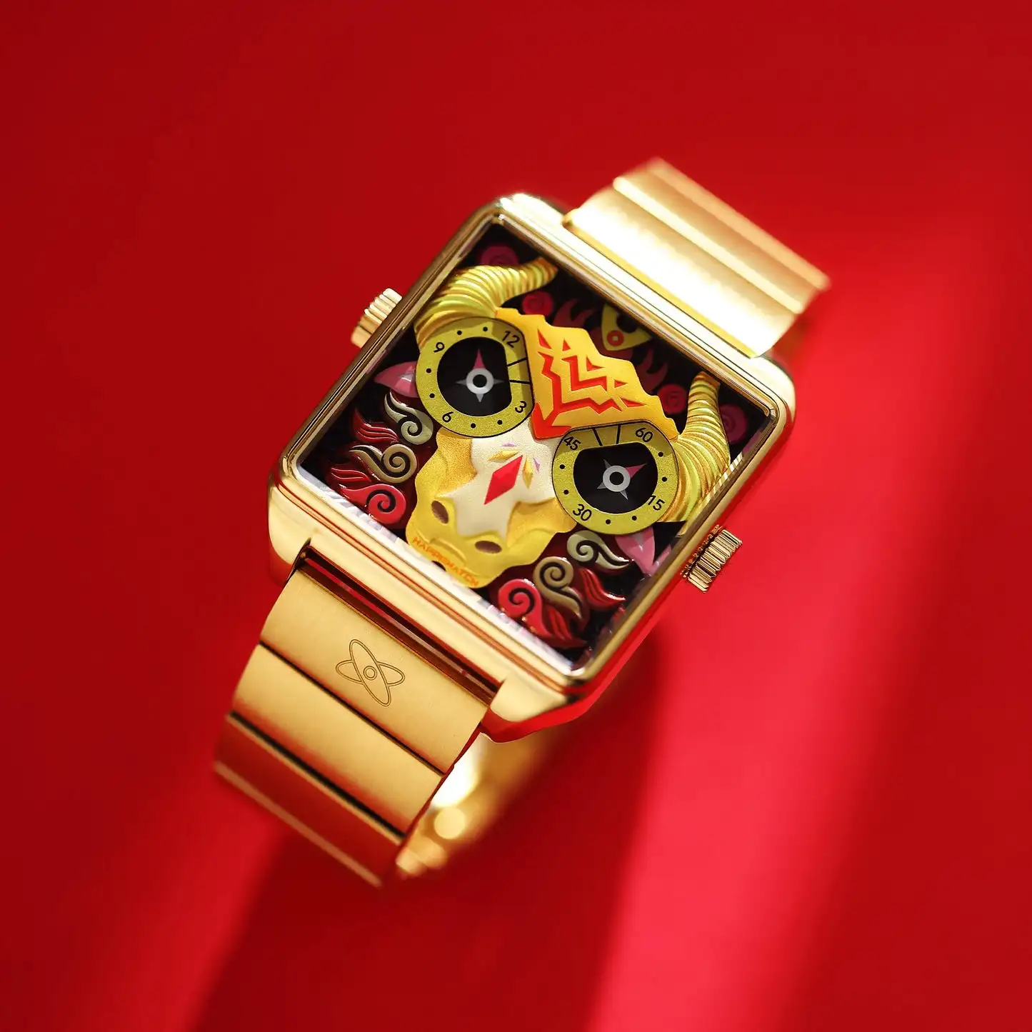 Happie Watch Couple's Watches Fashion Stainless Steel Band Men Women Analog Quartz Watches Set