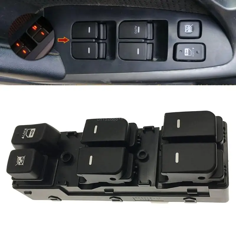 Window 93570-1M100WK Replacement Glass Control for Cerato