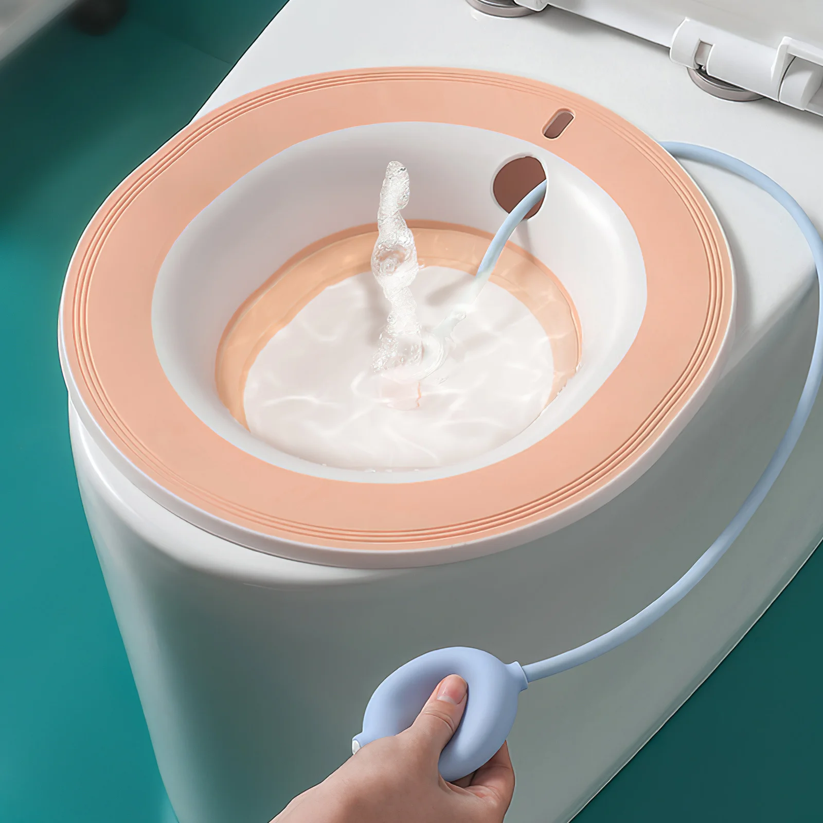 

Сидячая ванна, пластиковая для беременных женщин, послеродовой уход, туалет, стабильный, нескользящий, прочный, бытовой, сидячая ванна, спаморрой