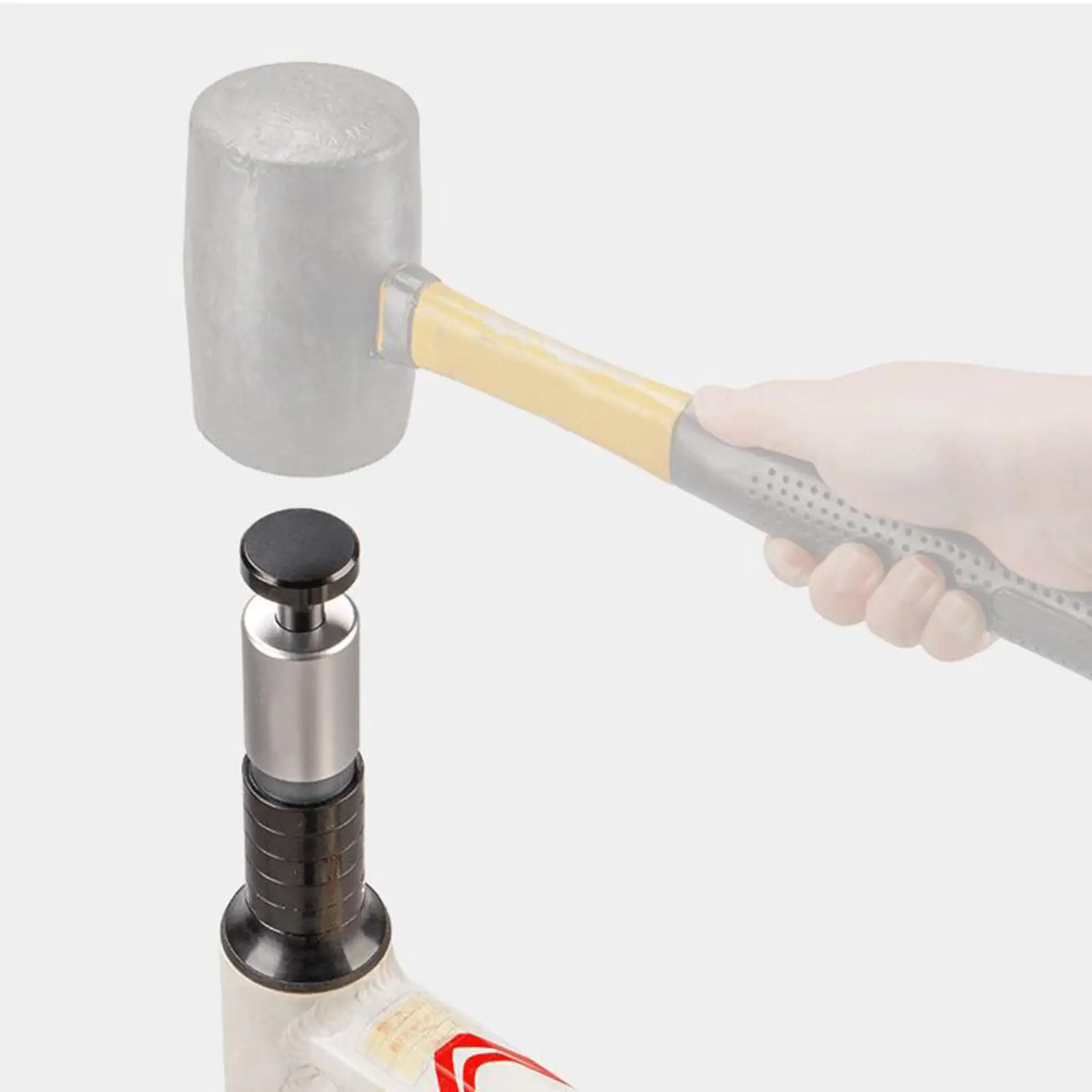 

Fork Nut Setting Tool Bike Fork Installer Headset Driver Star Nut Repair Tool Cycling Maintenance Accessories Setter For Riders