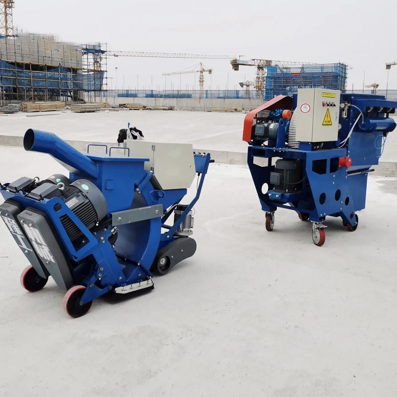 270mm Electric Shot Blasting Machine for Asphalt Road Marking Line Removal Electric ABRator with Core Motor Component