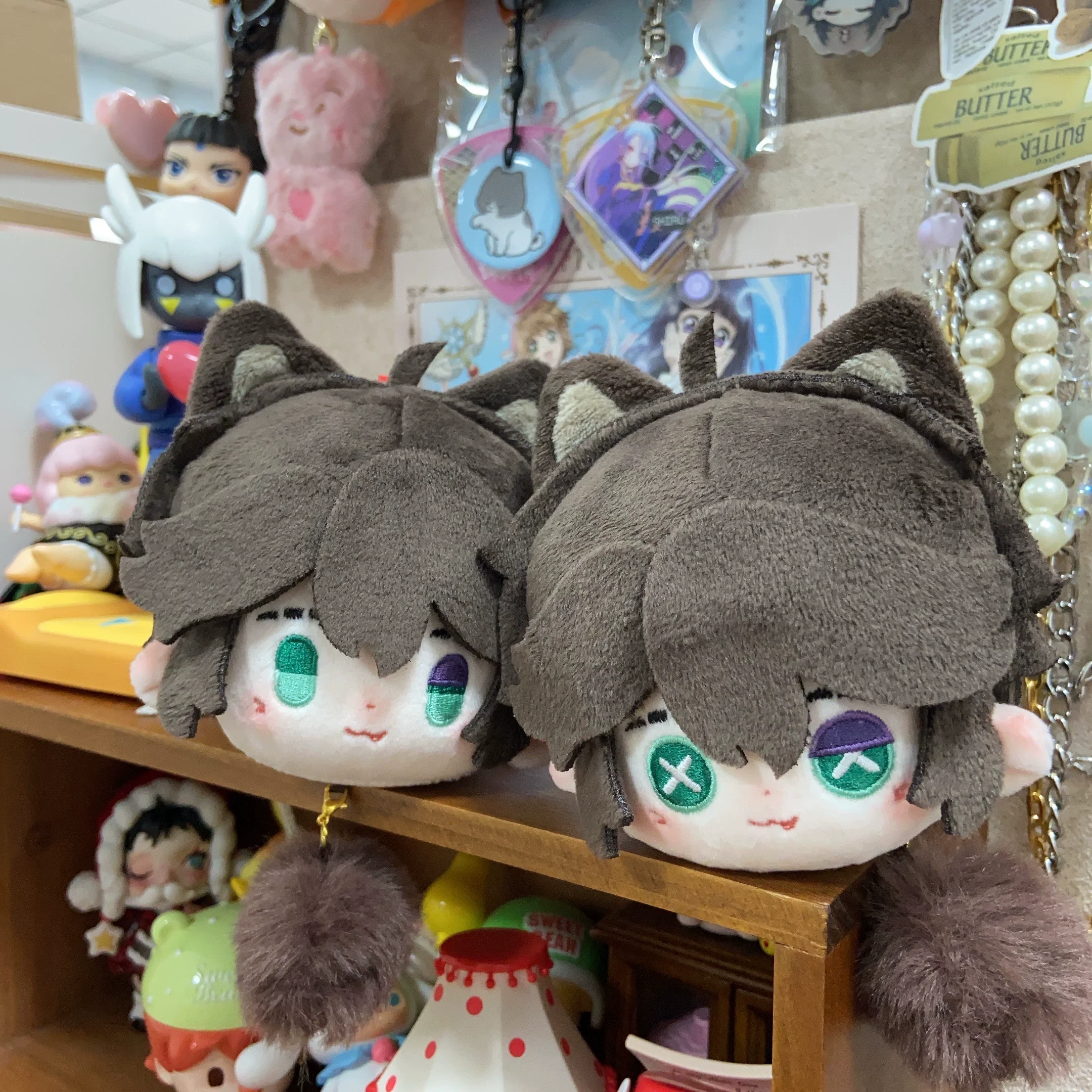 

Identity V Luca Balsa Prisoner Dango Series Хлопковые игрушки-куклы 10 см Аниме Плюшевый мультяшный кулон Брелок Косплей Gif