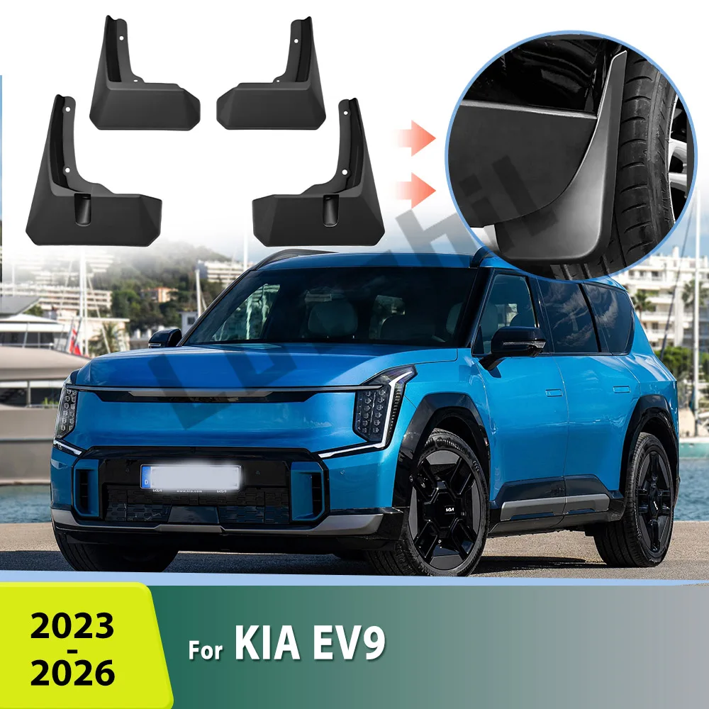 Für KIA EV9 2023 2024 2025 2026 Kotflügel-Schmutzfänger Spritzschutz Schmutzfänger Autozubehör