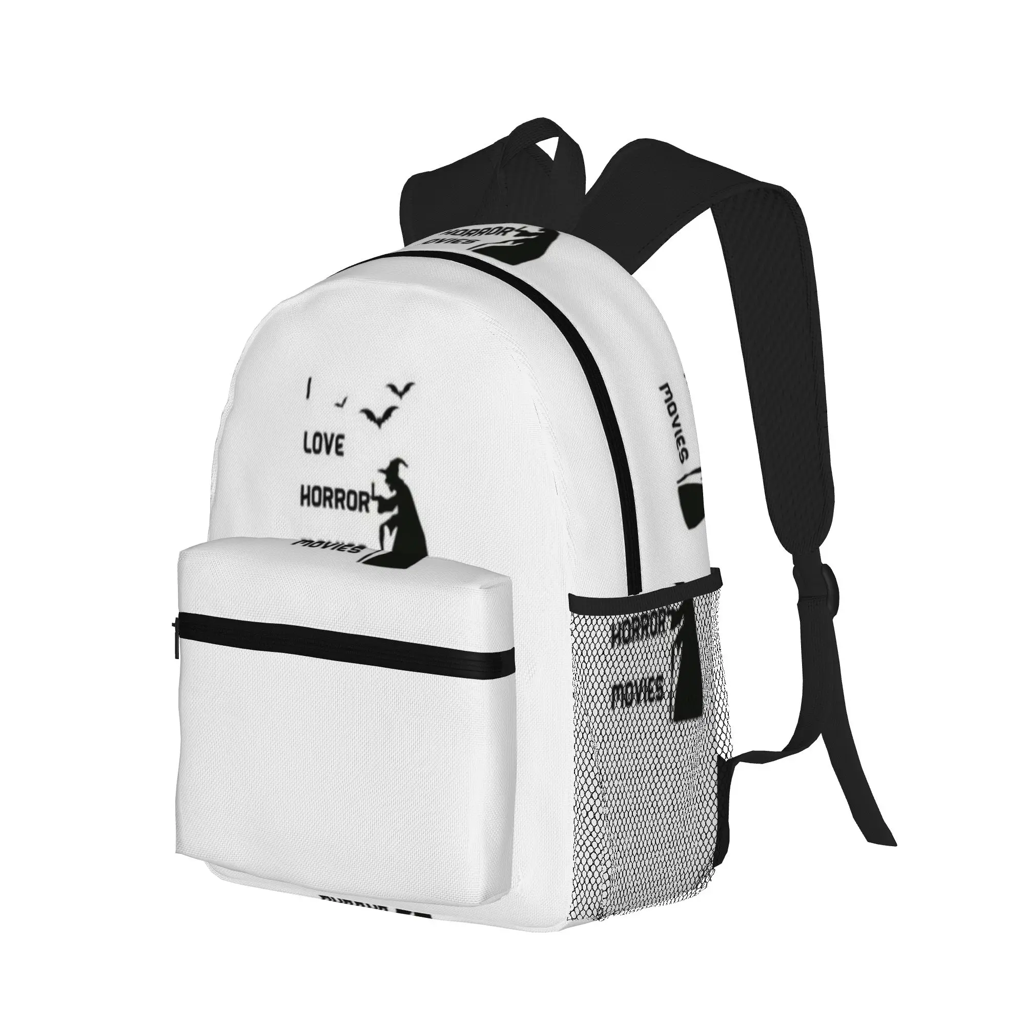 I love Horror Movies  Casual Backpack for Students and Adults Student