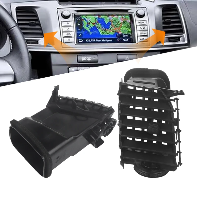 

68750-JA00A 2 шт. центральная приборная панель, вентиляционная решетка кондиционера для Toyota Hilux Vigo/Hilux Vigo Champ 2004-2015 68750JA00A