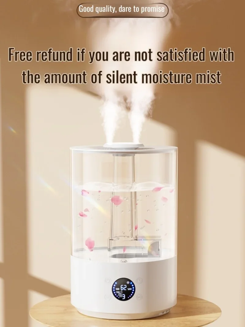 مرطب سطح المكتب المنزلي ذو سعة كبيرة، مرطب ثنائي النفث، ترطيب عطري، موزع هواء Nebuliz