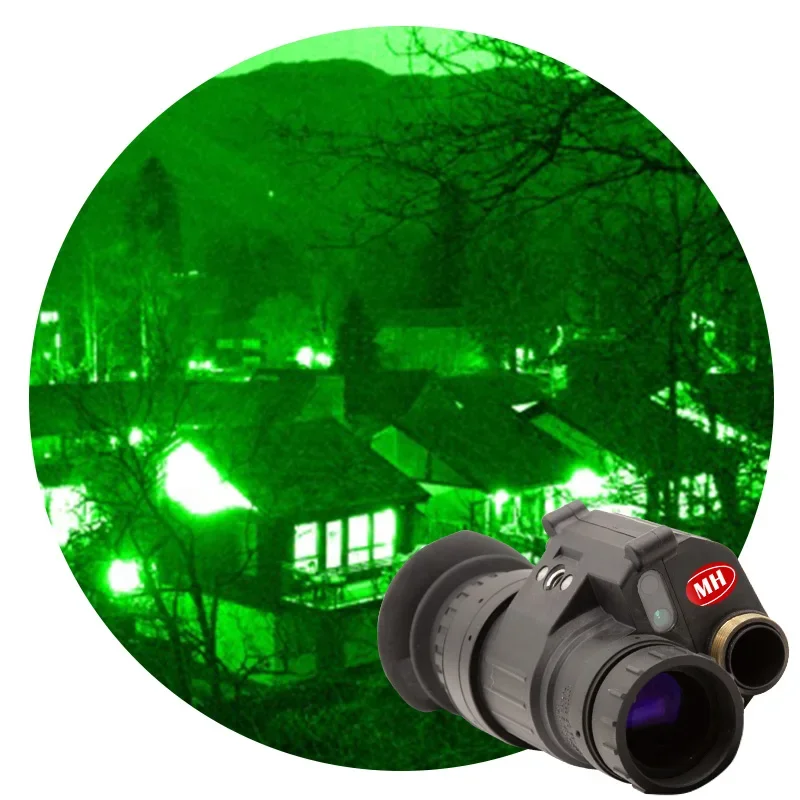 MH New Ultra-Light Night Vision for Hunting Infrared Optical Long Range 8X Monocular PVS14 Telescope