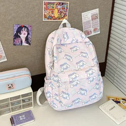 Sanrio New Cinnamoroll Babycinnamoroll Student Schoolbag Large Capacity Casual Cute Cartoon Backpack