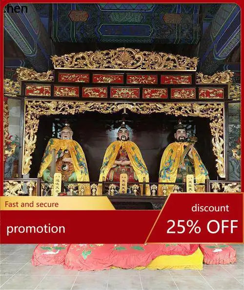 Cz solid wood buddha shrine temple altar offering table  standing cabinet ancestral god building ancestral hall offering cabinet