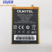 100% New OUKITEL U15 Pro Replacement 3000mAh Parts backup battery for    Smart Phone