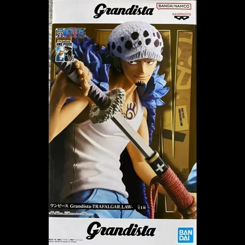 Een Stuk BANDAI BANPRESTO Originele Grandista ROS Trafalgar Law Anime Actiefiguren PVC Collectible Model Ornamenten