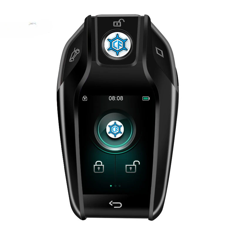 Top quality Smart vehicle key fob touch screen  remote control lcd llavines para carros K600