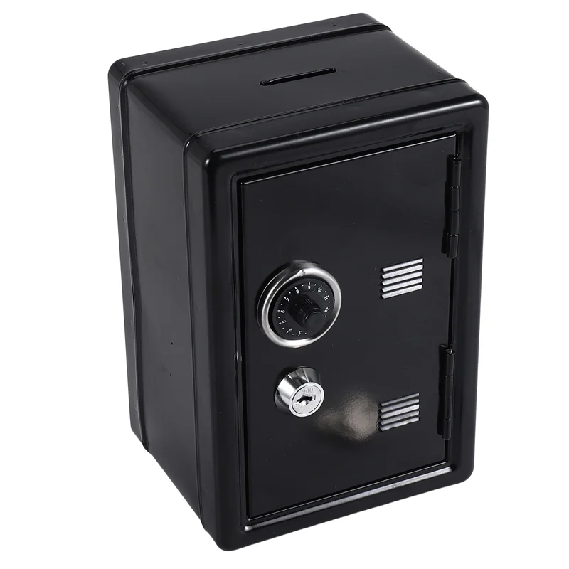 صندوق الأمان المنظم الحديد مكتب صندوق ديكور حصالة على شكل حيوان معدن صغير خزانة المال صندوق تخزين صندوق تخزين للبنين-PZZW