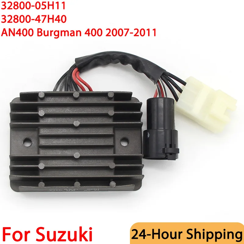 Motorcycle Regulator Voltage Rectifier For Suzuki 32800-05H11 32800-47H40 AN400 Burgman 400 2007 2008 2009 2010-2011