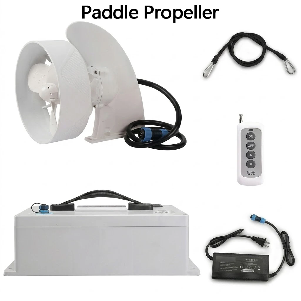 Lieyu Paddle Propeller DIY Installation Kit for Underwater Motor Propulsion DIY Installation Kit for Underwater Motor Propulsion