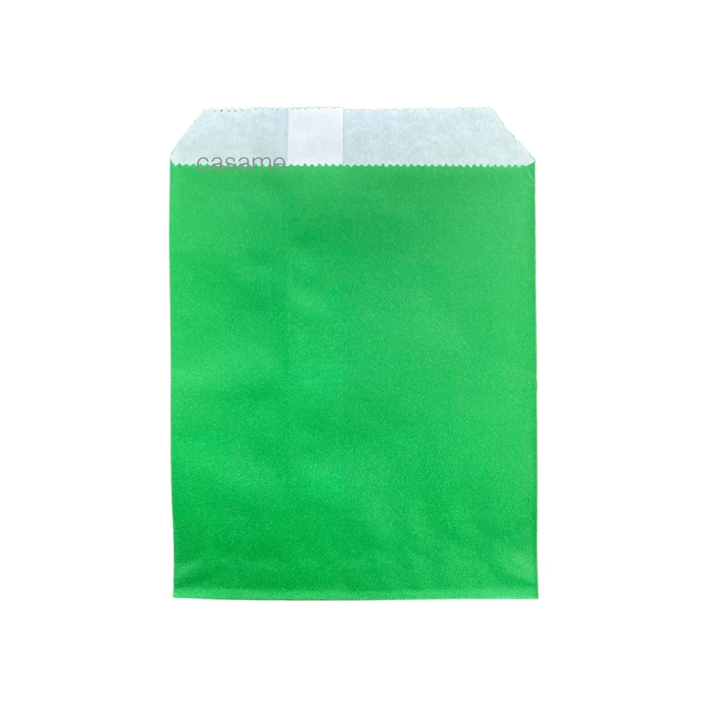 50/100 Teile/farbe Geschenk Kraft Papier Tasche Süßigkeiten Brot Snack Lebensmittel Sicherheit Tasche Geburtstag Hochzeit Geschenk Geschenk Verpackung Tasche gast Verpackung – Detail 2