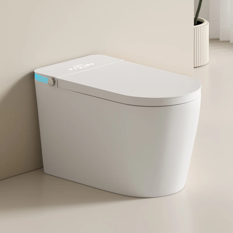 

Best Selling Automatic Ceramic Smart Toilet Floor Mounted Sanitary Ware Remote WC Bathroom Accessory Intelligent Convenient