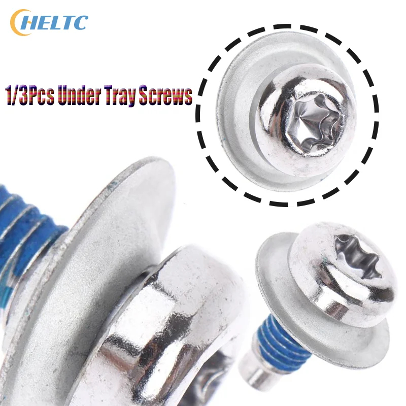 1/3PCS/LOT M8 x 20 For  Octavia Superb Fabia Kamiq Karoq Kodiaq Yeti Scala WHT000729A M8X20 Car Bottom Splash Plate Bolt Screws
