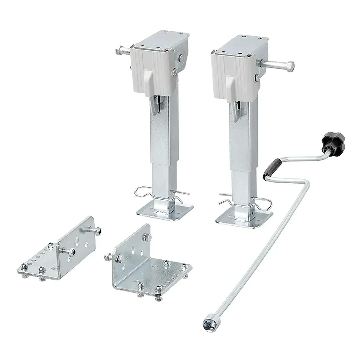 Adjustable Trailer Motorhome Stabiliser Lift Stabiliser Jack For Utility Trailers Motorcycle Load
