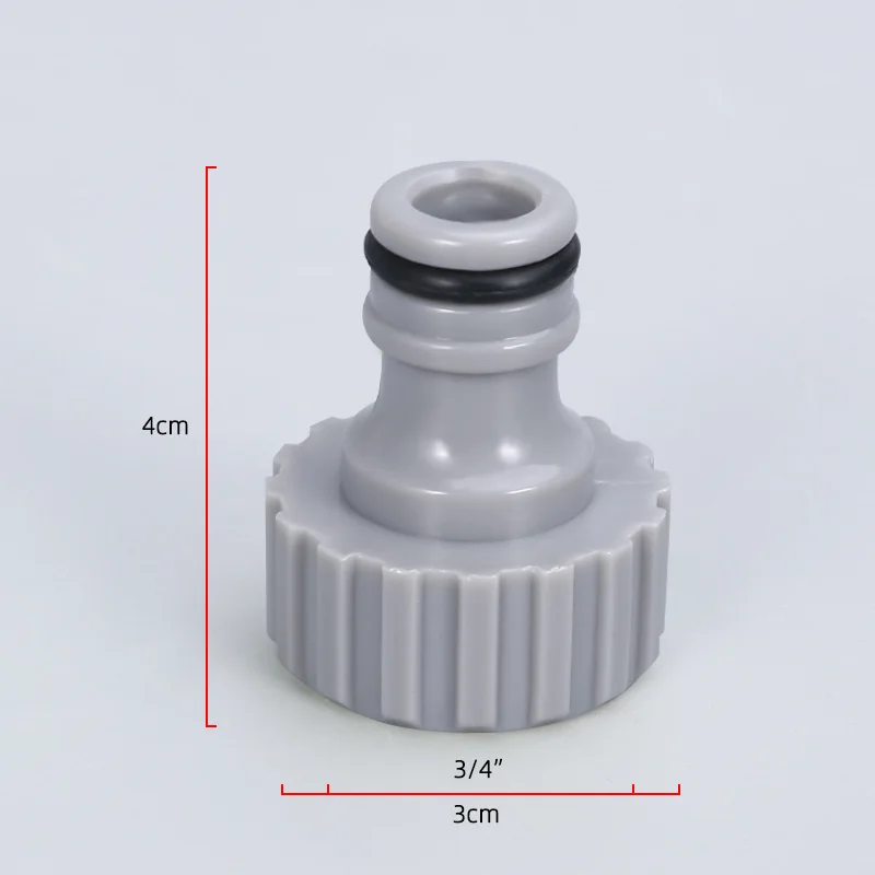 Plastic 6-point Quick Connection Pacifier Connector, Washing Machine Car Wash Water Gun Water Pipe Quick Connection