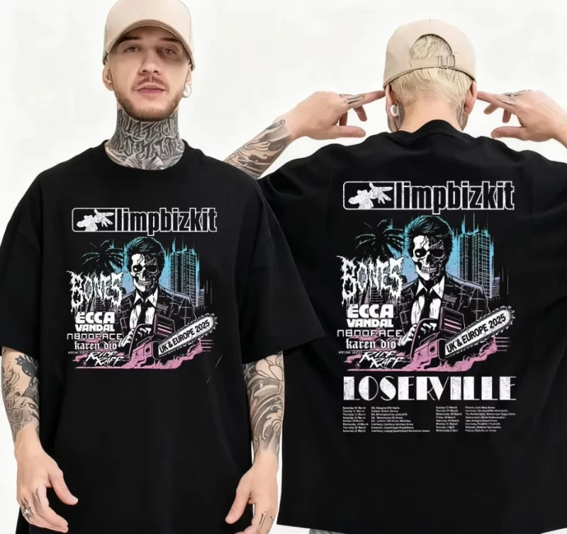 limp-bizkit-tour-para-gra-bretanha-e-europa-2025-camiseta-masculina-rap-rock-retro-algodao-camiseta-aproveite-a-primeira-camiseta-roupas-de-moda