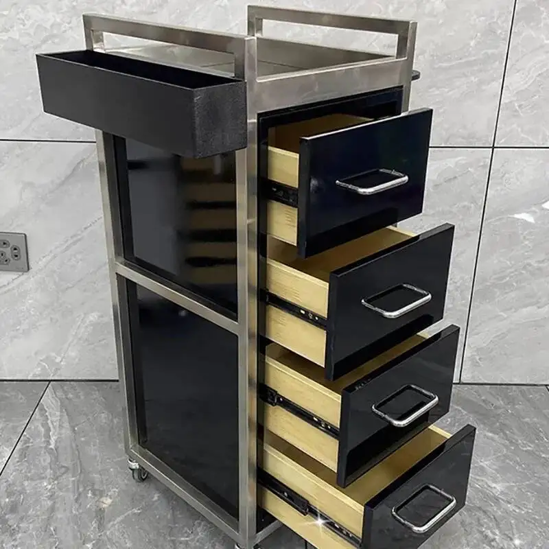 

Simple Design Multi-layer Trolley Beauty Salon Barber Shop Salon Accessories Taquilla Del Salón De Peluquería Salon Furniture