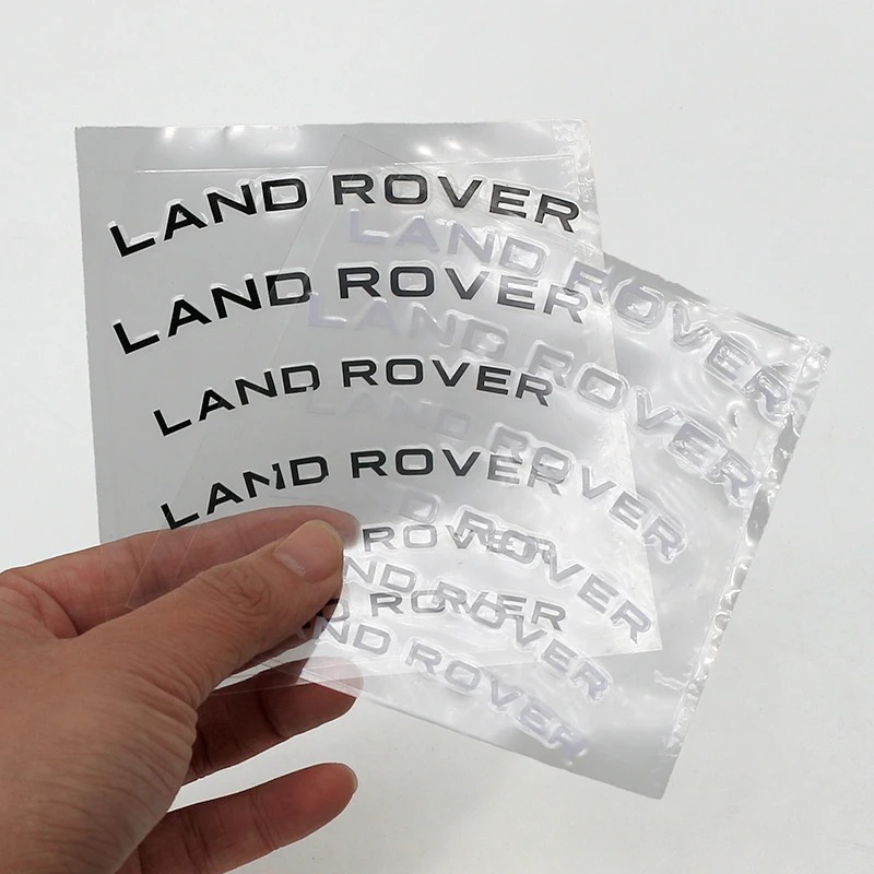 6Pcs Heat Resistance Caliper Decals Wheel Decor Caliper Stickers For Land Rover Range Rover Evoque Vogue Vlear Discovery Sport - view 6