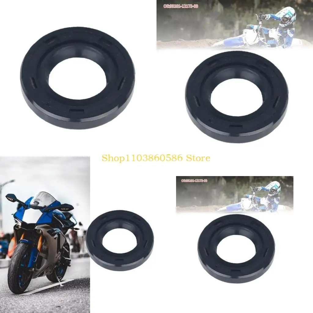 

242A Oil Seals Motorcycle Shaft Oil Seal O-rings Replaces 93101-12173-00