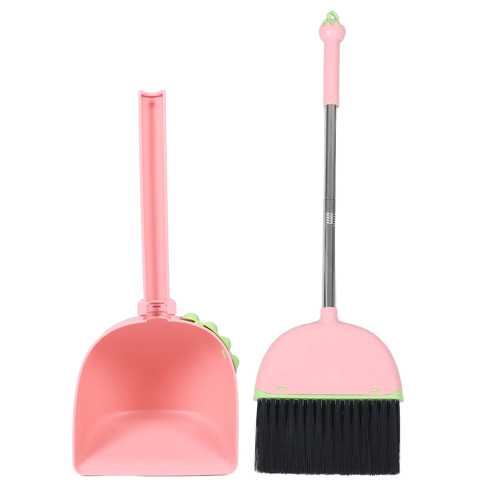 

1 set 1 Set Kids Cleaning Set Mini Broom Dustpan Child Size Lightweight Bright Colors Fun Cleaning For Home Kindergarten Play