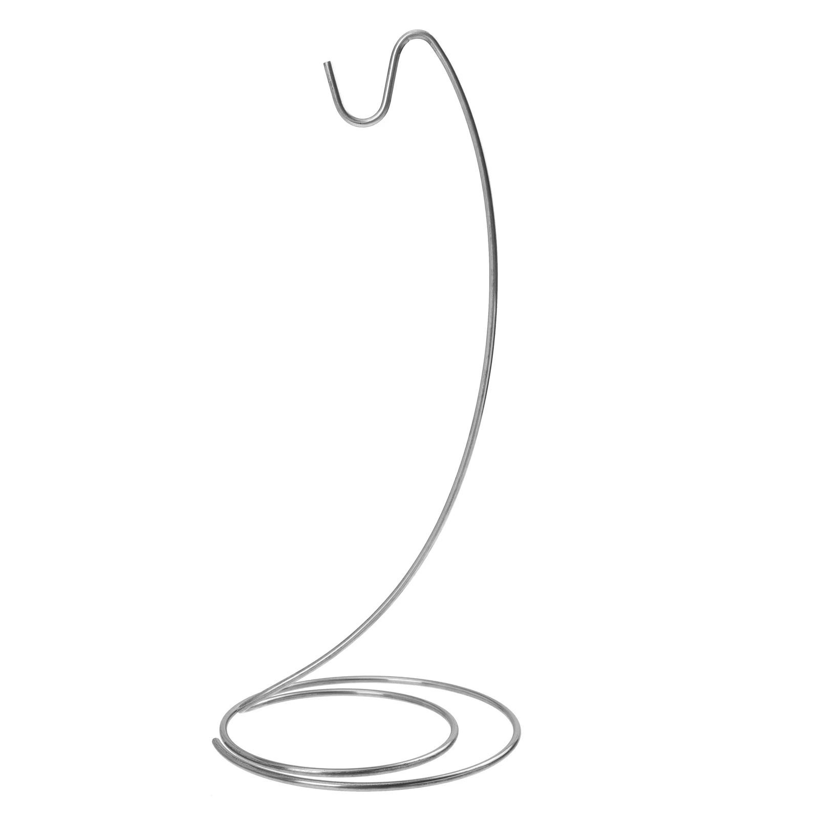 

Wrought Iron Hook Decorative Ornament Holder Hanging Rack Plant Flower Pot Stand Home Decoration Air Festival Display