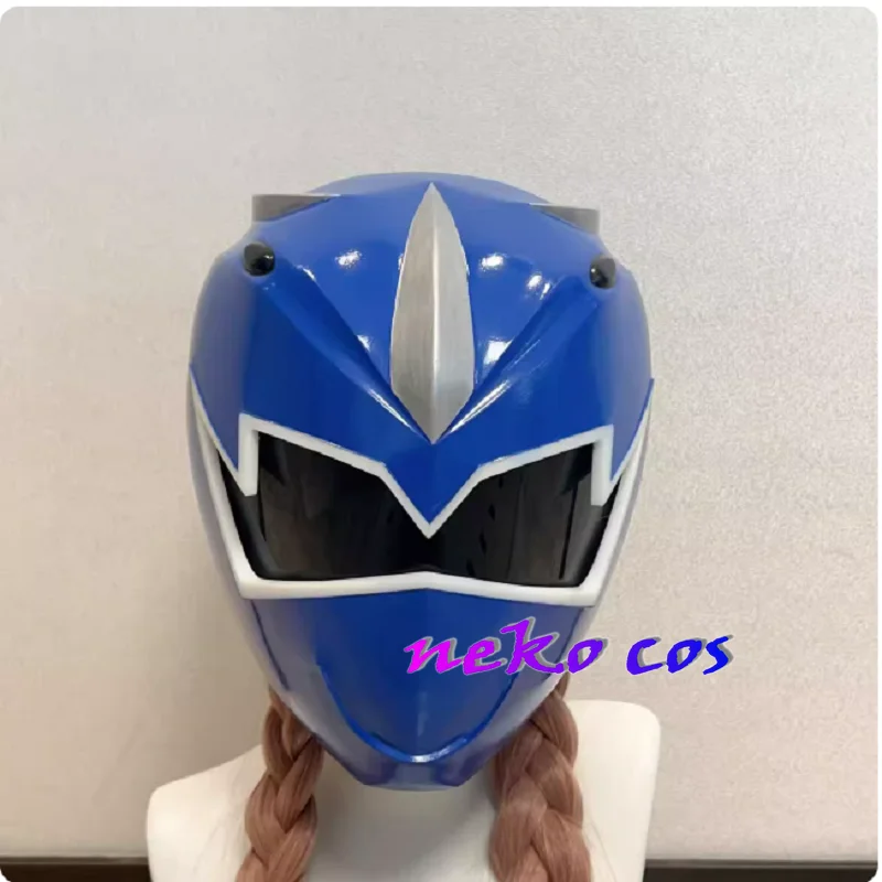 

nekocos Bakuryuu Sentai Abaranger AbareBlue Helmet Mask Resin Cosplay Customized size