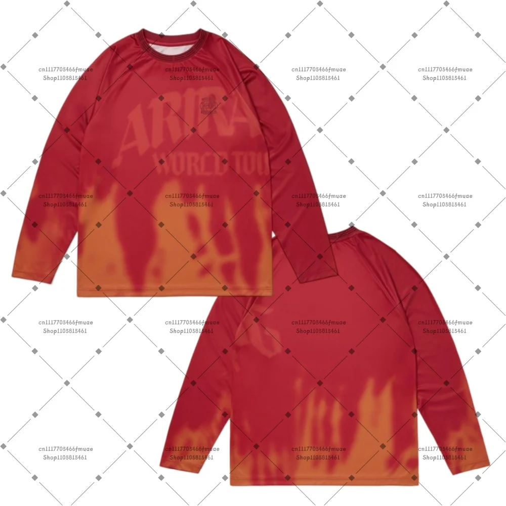 2026 Korean Style Kpop World Tour Unisex Fans Jersey Arirang Long Sleeve Outdoor Sports Men Women Breathable Quick-dry T-Shirt